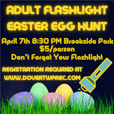Flashlight Easter Egg hunt