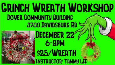 Grinch Wreath Workshop