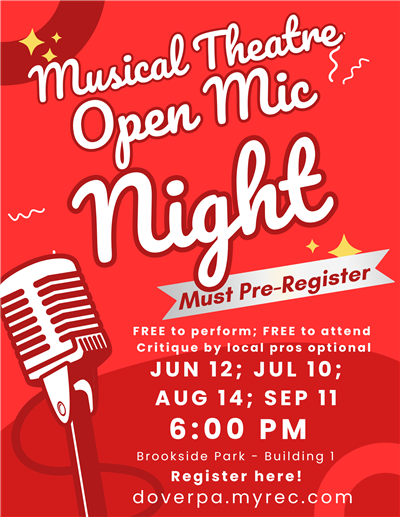 Open Mic Night April Update