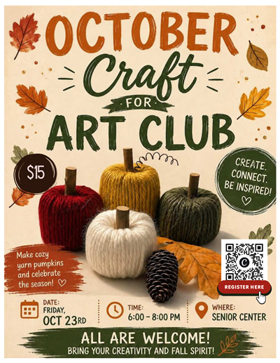 October Art Club 2026