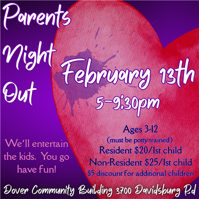 Parents Night Out Feb 2026