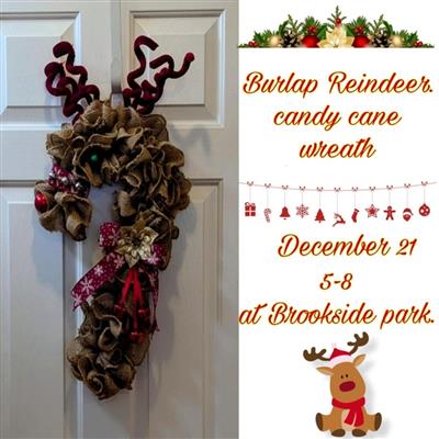 Reindeer Wreath