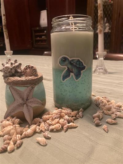 turtle candle