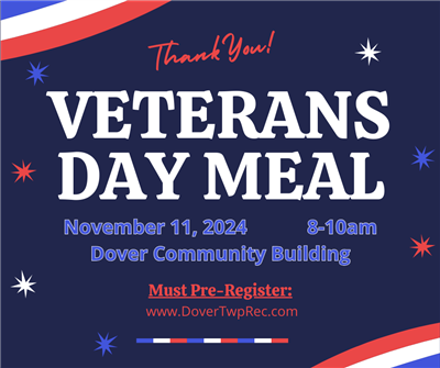 Veterans Day Meal